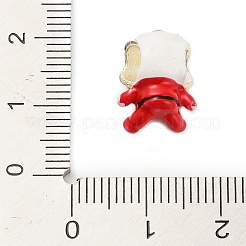Perline europeo smalto in lega&nbsp;FIND-I063-03A