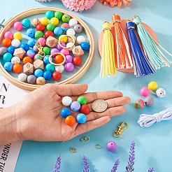 Kit de fabrication de bracelet porte-clés bricolage&nbsp;DIY-TA0004-20