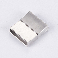 Fermoirs magnétiques en acier inoxydable 304 résistant au ternissement avec emembouts collées&nbsp;X-STAS-G163-60P