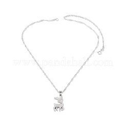 Collier avec pendentif en 925 argent sterling&nbsp;JN51A