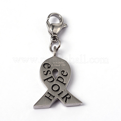 Pendentifs en émail en acier inoxydable chirurgical 316&nbsp;X-STAS-L184-050
