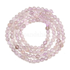 Natürlichen Amethyst Perlen Stränge&nbsp;G-RM250104-E5
