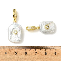 Pendentifs perle keshi perle baroque naturelle&nbsp;PALLOY-JF05943