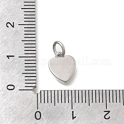 Herzanhänger aus Messing und natürlicher Muschel&nbsp;KK-D431-025B-02P