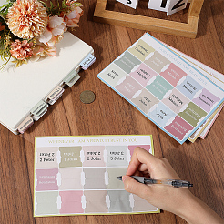 Etikettenaufkleber papier selbstklebende aufkleber&nbsp;DIY-WH20001-30C