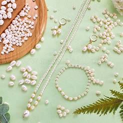150 pièce 3 styles de perles d'eau douce de culture naturelles en vrac&nbsp;PEAR-SZ0001-14