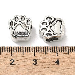 Metall Großlochperlen&nbsp;X-PALLOY-S079-048AS