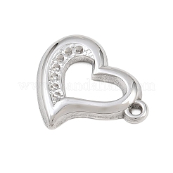 Colgante de acero inoxidable 304 con engastes de rhinestone&nbsp;SA-CBA038A-01D-P