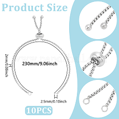 Herstellung von verstellbaren Armbändern aus Edelstahl 304&nbsp;STAS-UN0001-17P