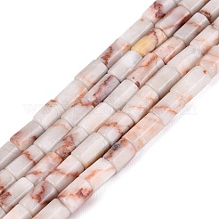 Fili di perline netstone rosso naturale&nbsp;GG-N002-01A-14