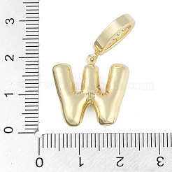 Pendenti in zirconi cubici trasparenti in micro pavè di ottone&nbsp;KK-M289-01W-G