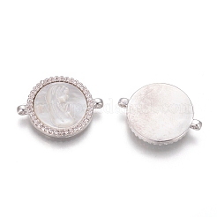 Connettori in ottone micro pavimentato in zirconia cubica&nbsp;KK-I656-46P