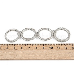Bagues en laiton avec micro pavé de zircons cubiques pour femmes&nbsp;RJEW-P160-01I-P