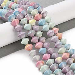 Natürliche Regenbogen-Alashan-Achatperlenstränge&nbsp;G-NH0022-I01-01
