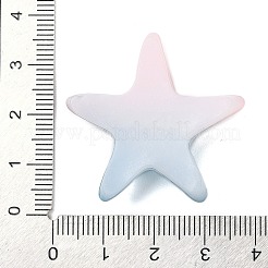 Farbverlauf-Farbe opake Harz Decoden Cabochons&nbsp;CRES-P036-01A-03
