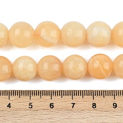 Natürliche gelbe Calcitperlenstränge&nbsp;G-C251-A01-12mm
