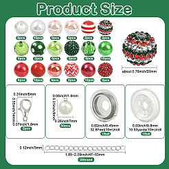 Weihnachts-DIY-Armband-Bastelsets&nbsp;DIY-SP0005-63