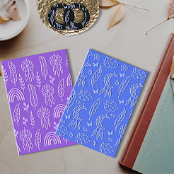 Planches de texture d'argile acrylique&nbsp;DIY-WH0498-0018
