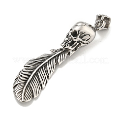 Pendentifs de grande taille en acier inoxydable chirurgical 316&nbsp;STAS-E212-125AS
