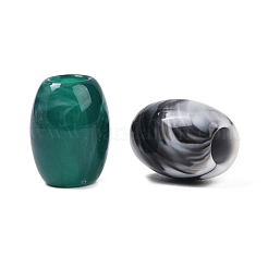 Opake Acrylperlen europäischen&nbsp;OACR-G055-01A