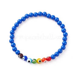 Braccialetti elasticizzati in acrilico opaco&nbsp;BJEW-JB06308