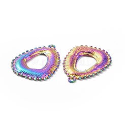 Pendentifs en acier inoxydable 304 avec placage ionique (IP)&nbsp;STAS-C003-07MC