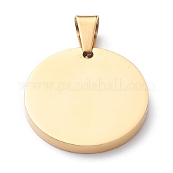 Colgantes de acero inoxidable 304 con revestimiento iónico (IP)&nbsp;STAS-Z027-03H-G
