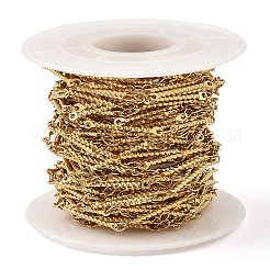 Ionenplattierung (IP) 304 Edelstahl-Twist-Link-Ketten&nbsp;CHS-G025-16G
