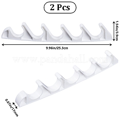 Supports de réglage en plastique pour méridienne&nbsp;AJEW-WH0348-16A