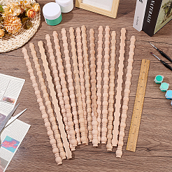 Bandes de bordure de taille sculptées en bois de calebasse pour décoration murale de fond de salon&nbsp;DIY-WH0622-560B