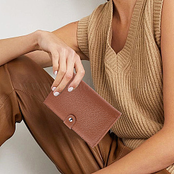 Couverture de passeport en cuir pu&nbsp;OFST-WH20009-03A
