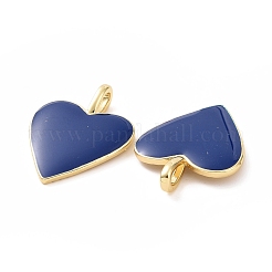 Pendentifs d'émail en laiton &nbsp;KK-P204-14G-D