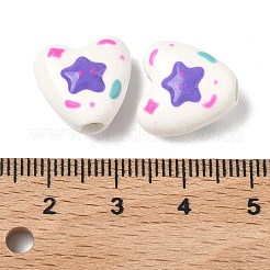Perles en porcelaine émaillée faites à la main&nbsp;PORC-K011-02F