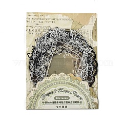 10 Stück 10 Stile Vintage Spitze wasserdichte Haustier Aufkleber Sets&nbsp;LS-DIY-M066-05D