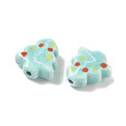 Perles en porcelaine manuelles&nbsp;PORC-P031-02C