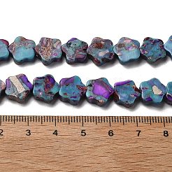 Synthetische imperiale Jaspisperlenstränge&nbsp;G-Q050-B01-03