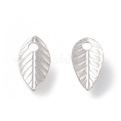 Anlaufgeschützte Charms aus chirurgischem Edelstahl 316&nbsp;STAS-L203-52P