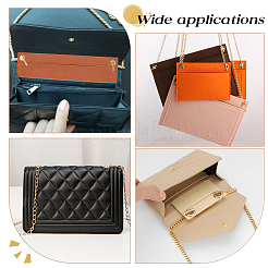 4 Stück 4 Farben Filz-Taschen-Organizer-Einsatz&nbsp;AJEW-WR0001-51