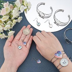 Kit fai da te per realizzare braccialetti e orecchini a forma di cuore&nbsp;FIND-FH0003-47