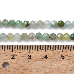 Naturales africanos hebras de abalorios de jade&nbsp;X-G-L651-C04-4mm