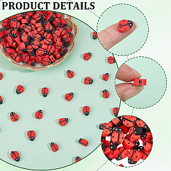 300 Stück handgefertigte Polymer-Ton-Perle&nbsp;CLAY-PA0001-45