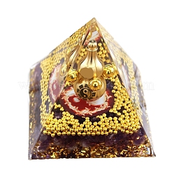 Générateurs d'énergie de résine de pyramide d'orgonite&nbsp;PW-WGD459A-01