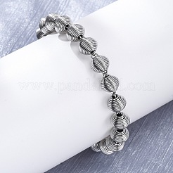 Bracelets à maillons en acier inoxydable 304 pour femmes et hommes&nbsp;BJEW-R018-13P