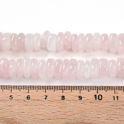 Natürlichen Rosenquarz Perlen Stränge&nbsp;G-T141-22