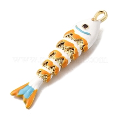 Pendentifs de placage en laiton&nbsp;KK-A268-05G-C01
