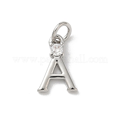Messing micro pave klar zirkonia charme&nbsp;KK-A273-01P