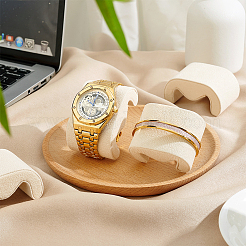 Armband-/Uhrenkissen aus Samtstoff&nbsp;FIND-WH0173-239A