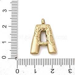 26 pendentif alphabet en acier inoxydable 304&nbsp;STAS-Z170-01G