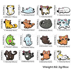 32 Stück 16 Stile Kunststoff-Cabochons&nbsp;KY-CJ0002-08
