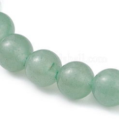4 pièce 4 styles opalite & œil de tigre naturel & aventurine verte & cornaline (teinte et chauffée) ensembles de bracelets extensibles à perles rondes croisées pour hommes femmes&nbsp;BJEW-JB12266